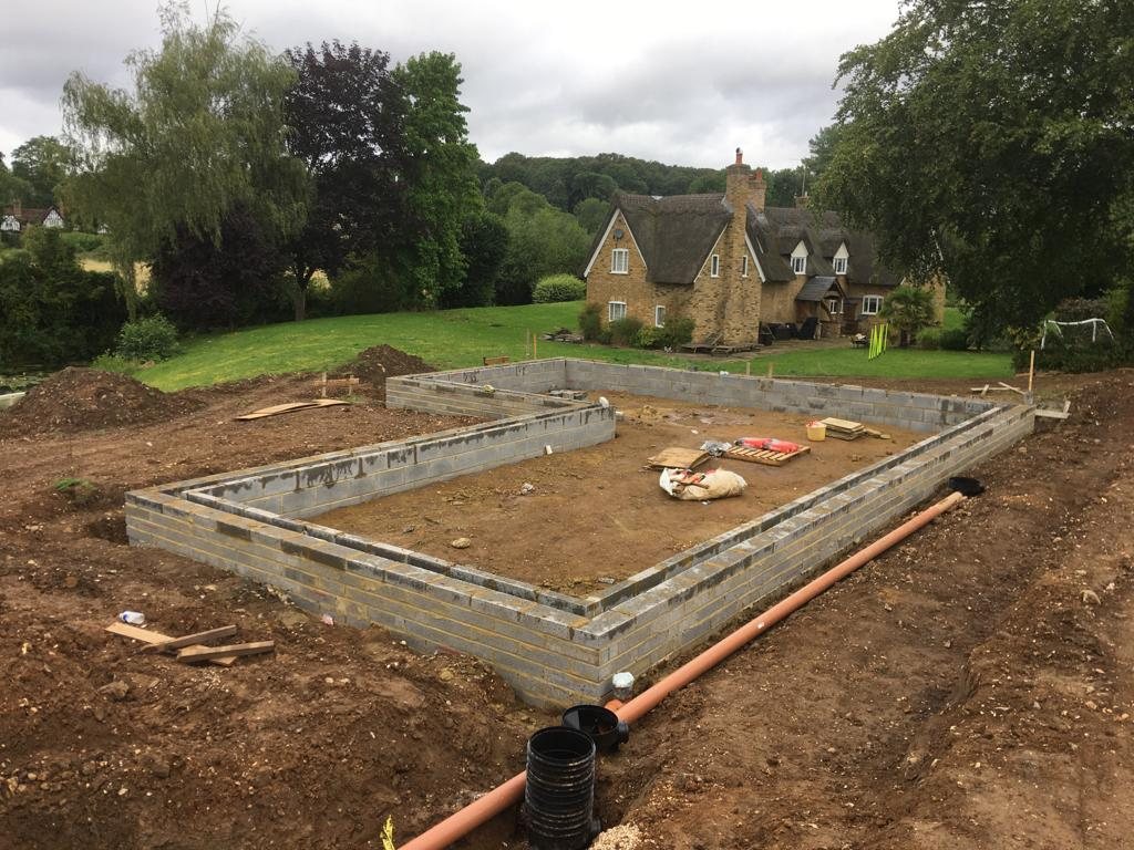 Groundwork and land drainage installation